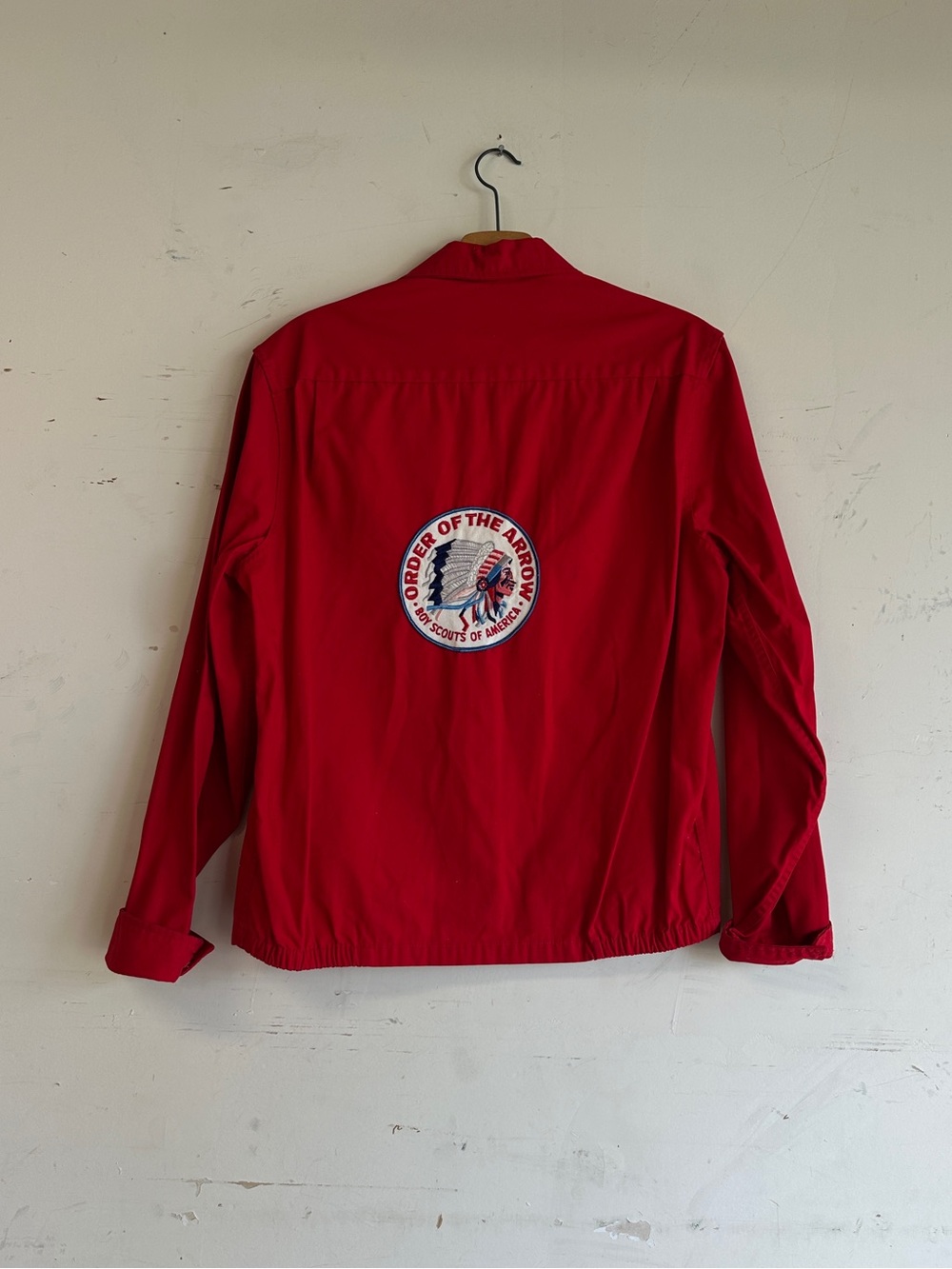 Vintage 60s Boy Scouts zip up jacket